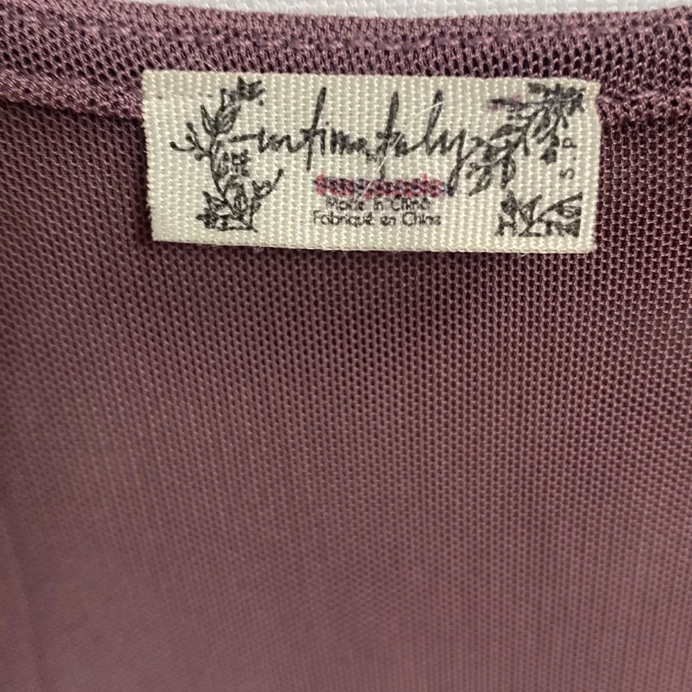 (A53) NEW Free People INTIMATELY Corset-Is Convertible Mesh Bodycon Dress,S,NWOT